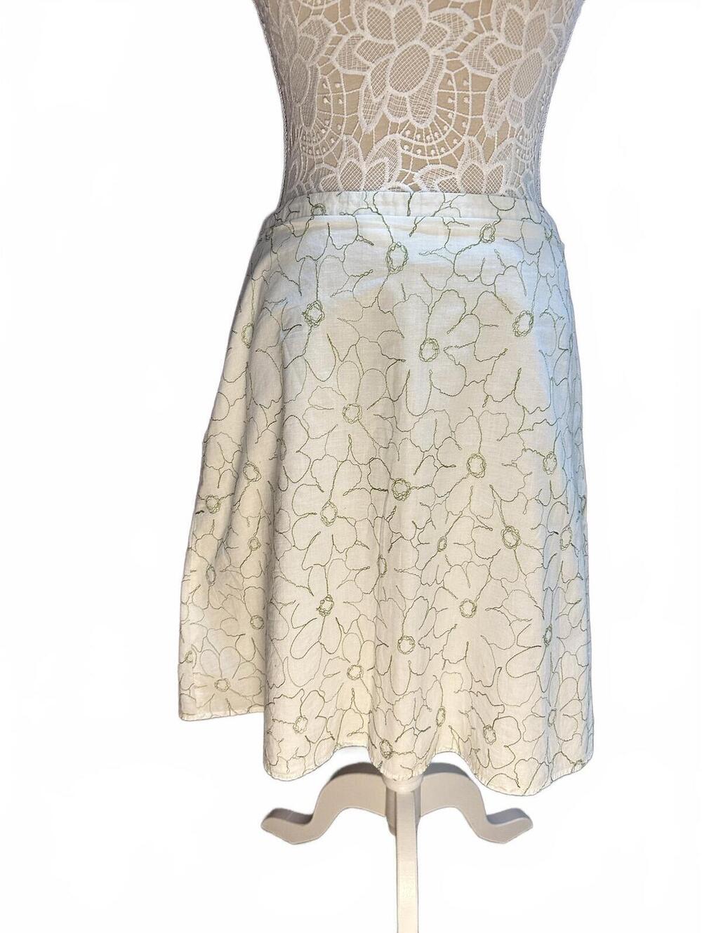Vintage Apt. 9 Floral A Line Skirt